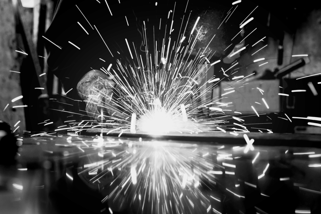 welding sparks
